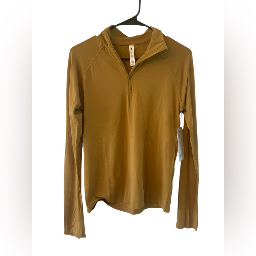 Athleta Golden Tan Hooded Pullover